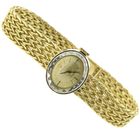 Image 6 of Rolex Precision; 18k gold ladies watch