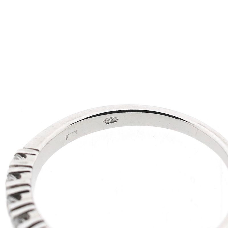 Afbeelding 6 van Witgouden rijring met diamanten; 0,40 ct.