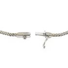 Image 5 of White gold herringbone link chain