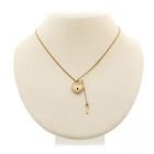 Image 5 of Gold pendant of a heart with a key