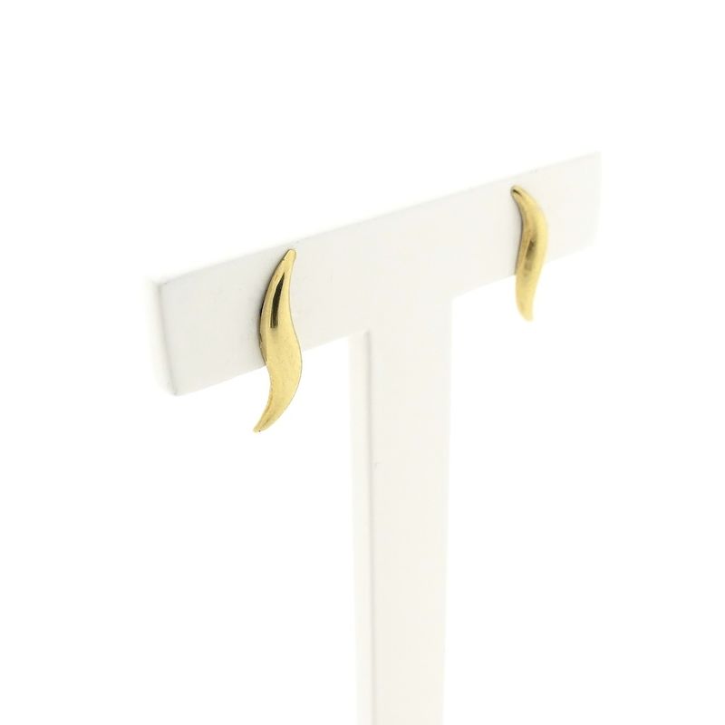 Image 3 of Golden fantasy stud earrings