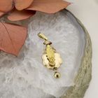 Image 8 of Two-tone gold pendant of a hat bell | Antique