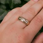 Image 4 of Gold ring with diamonds 0.45 ct.