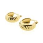 Image 6 of Gold-plated hoop earrings; Arpas | Ø 15.5 mm
