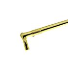 Image 4 of Gold brooch with a horseshoe and polo mallet