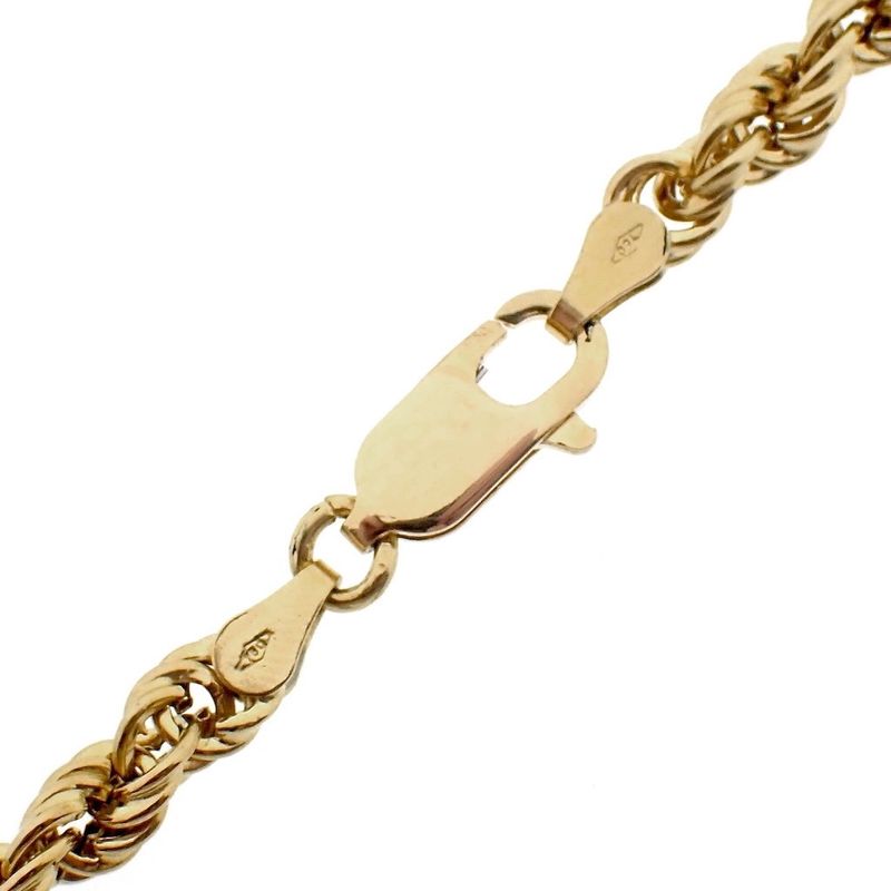 Image 7 of 18K Gold Twisted Link Chain | 61.5 cm