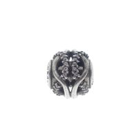 Pandora Essence charm; Silver; Caring