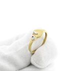 Image 9 of 8 carat ring with diamonds; 0.02 ct.