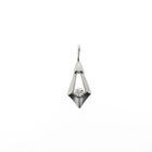 Image 1 of Subtle white gold pendant with 0.005 ct diamond.