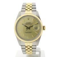 Rolex Datejust 16013; Goud/stalen horloge