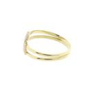 Image 7 of Tricolor gold abstract ring