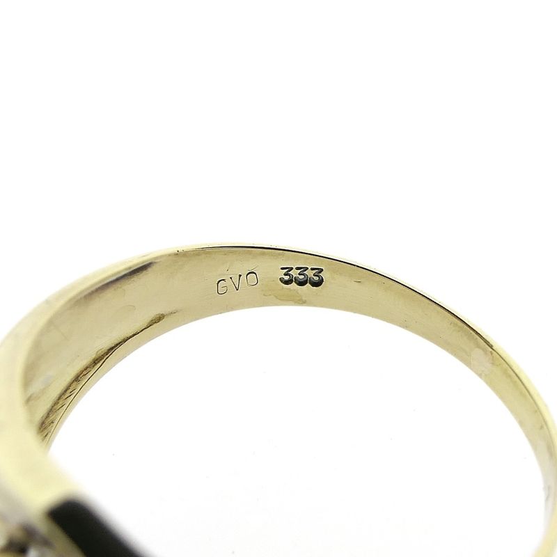 Image 10 of Gold fantasy ring with zirconia