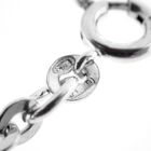 Image 10 of Silver long anchor link necklace | 70 cm