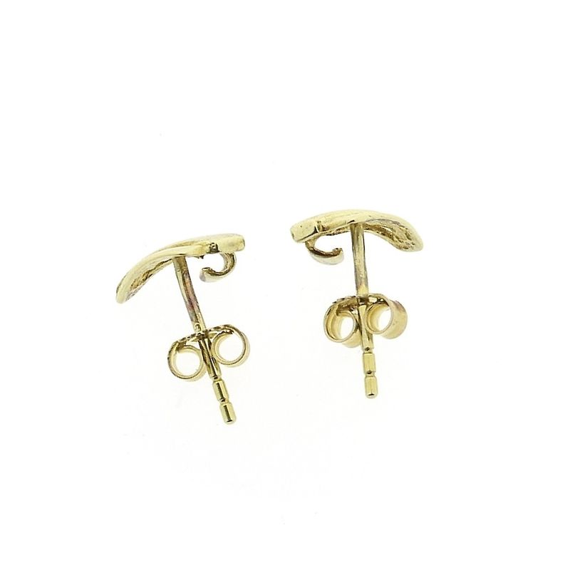 Image 5 of Golden fantasy stud earrings