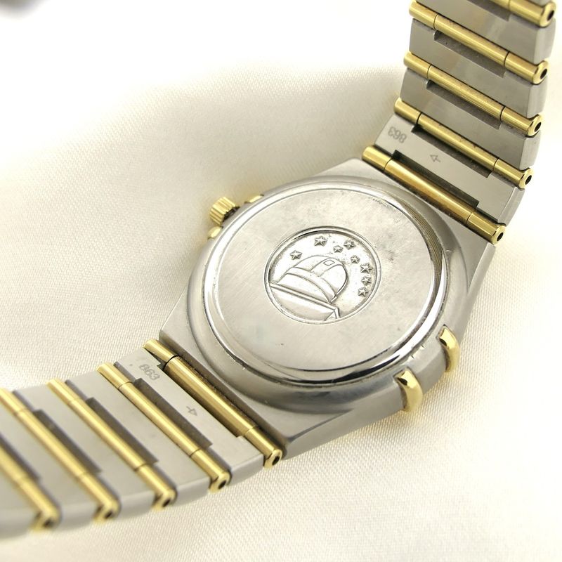 Image 13 of Omega Constellation 1282.10.00 'Full Bar'; 18k gold/steel women's watch