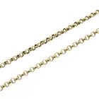Image 6 of Gold jasseron link chain with decorative clasp | 44 cm