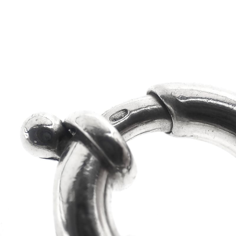 Image 7 of Silver jasseron link bracelet | 21 cm