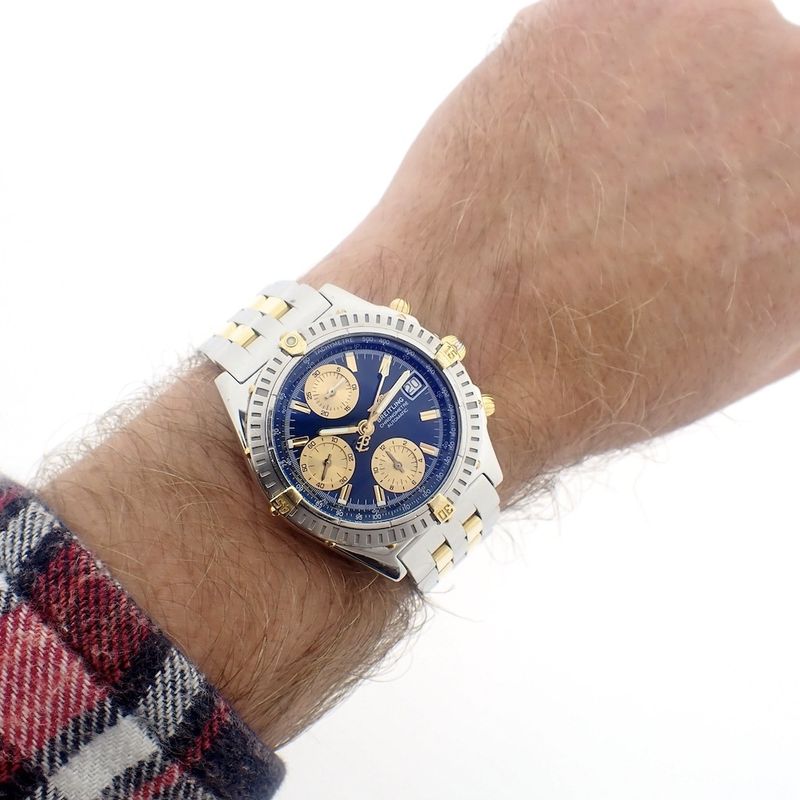 Image 14 of Breitling Chronomat GT B13352; Chronograph men's watch