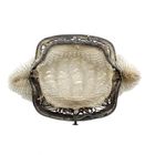 Image 4 of Antique purse with silver handle and glass beads | 19th century