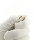 Image 11 of Two-tone gold solitaire ring with diamond; 0.025 ct.