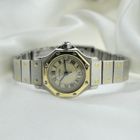 Image 10 of Cartier Santos Octagon 187903; Women's watch in 18k gold and steel