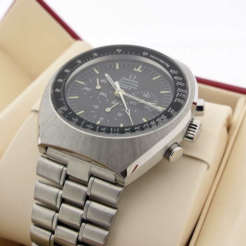 Image 17 of Omega Speedmaster Mark II; Vintage chronograaf heren horloge