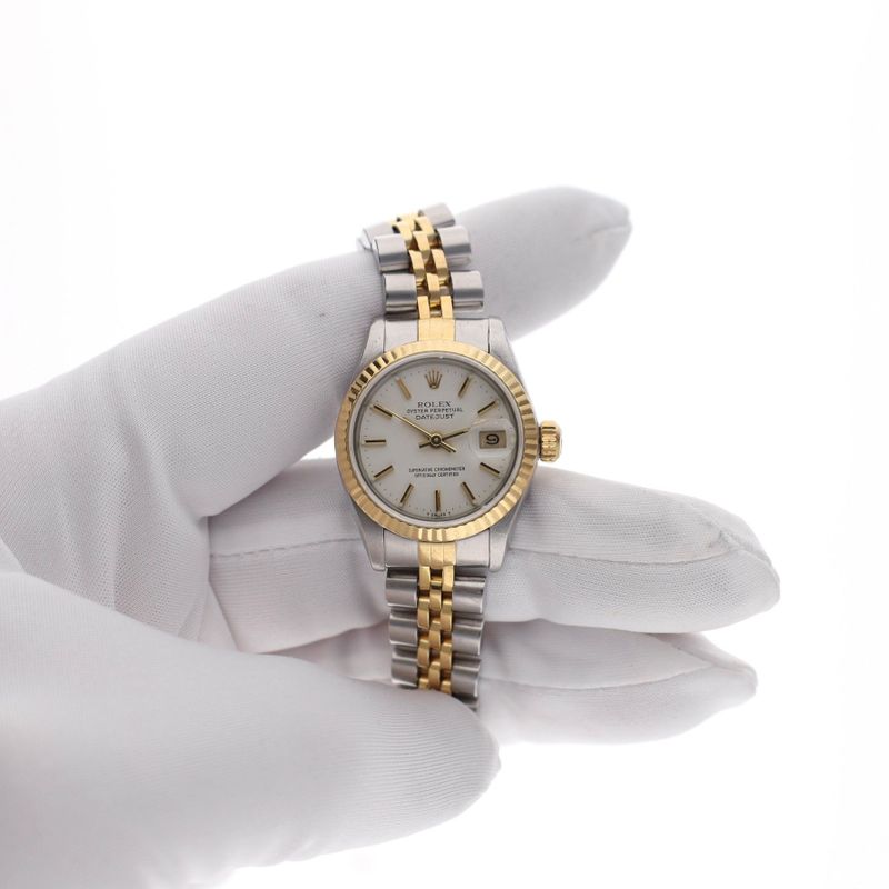 Image 12 of Rolex Lady-Datejust 26mm 69173; Vintage Ladies Watch in Full-Set