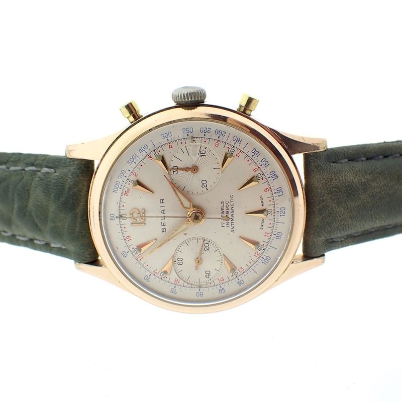 Image 7 of Belair Swiss-made Chronograph; Vintage men's watch