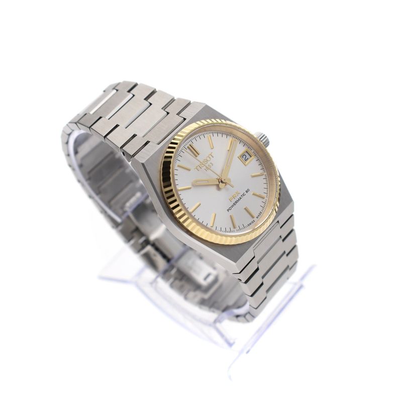 Image 4 of Tissot PRX Powermatic 80 Automatic Steel & 18k Gold Watch