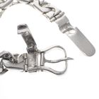 Image 4 of Solid silver bracelet with buckle closure | 21 cm