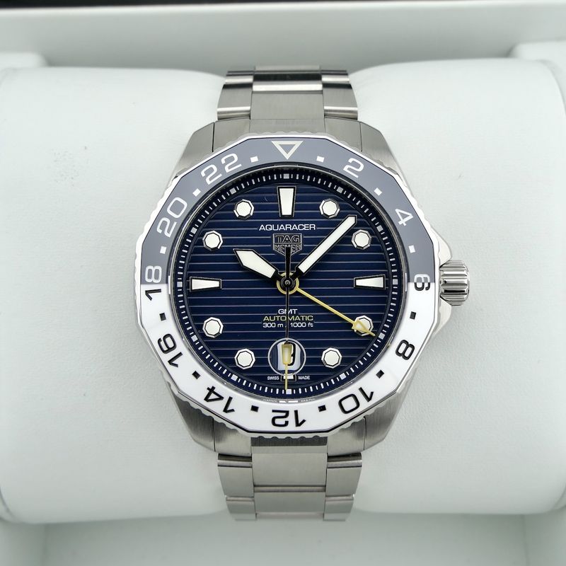 Image 16 of TAG Heuer Aquaracer 300 GMT Automatic WBP2010; Automatic men's watch