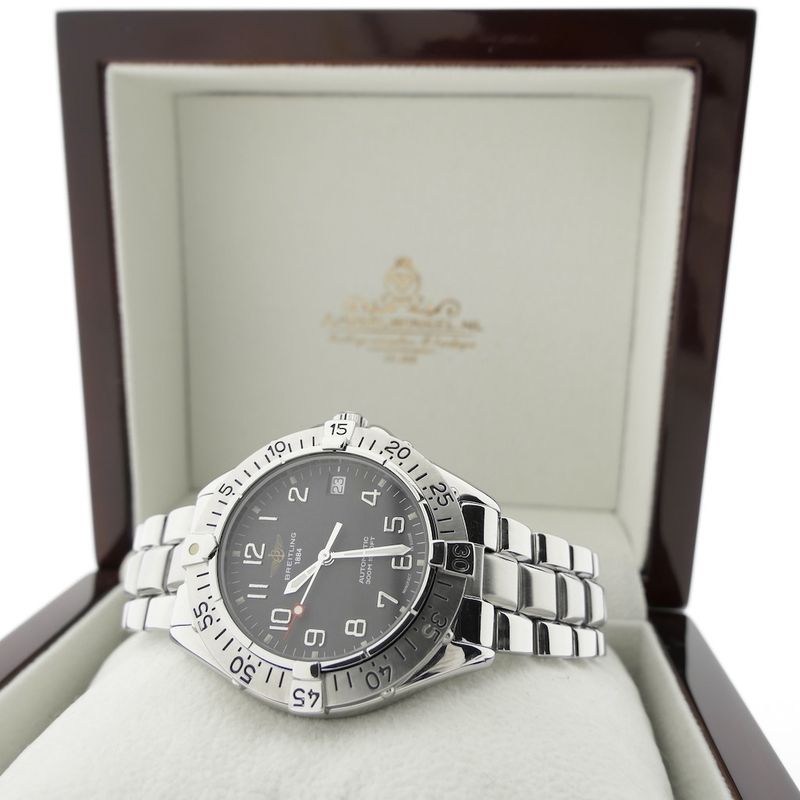 Image 13 of Breitling Colt Automatic A17035; Vintage automatic men's watch