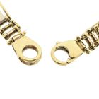 Image 6 of Two-tone gold fantasy link bracelet
