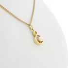 Image 7 of 8 Karat Pendant with a Pearl