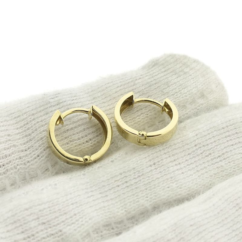 Image 7 of Gold earrings | Ø 12.4 mm