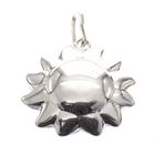 Image 4 of Silver pendant; Sunflower