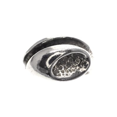Image 2 of Silver ring organic design | Franz Breuning