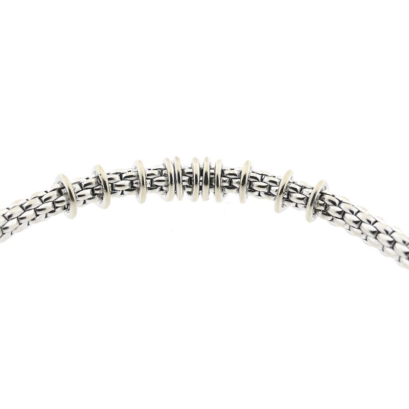 Image 8 of Fope White Gold Bracelet with Diamond; 0.15 ct; 18K; Size S