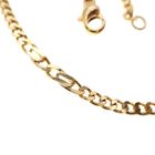 Image 2 of Gold Figaro link chain | 45 cm