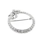 Image 5 of Platinum brooch with diamonds | Approx. 1.47 ct.