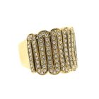 Image 7 of 18-karat gold cocktail ring with 0.59 ct diamond