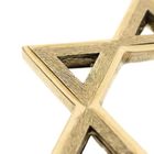 Image 6 of Large gold pendant of a Star of David