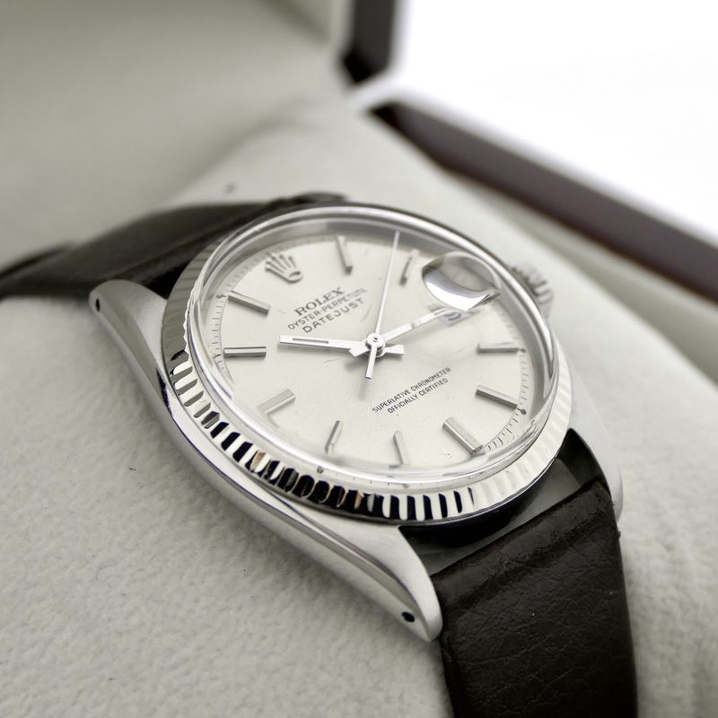 Image 6 of Rolex Datejust 1601; Vintage men's watch