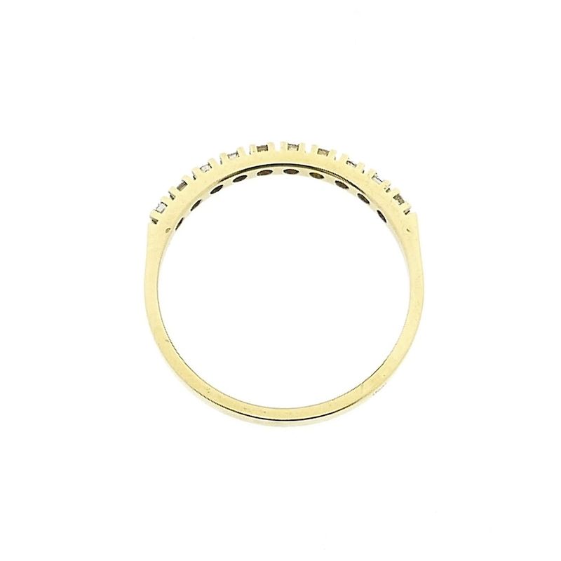 Image 4 of Gold ring with diamond | 0.10 ct.