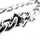 Image 4 of Silver gourmet link bracelet | 20.5 cm