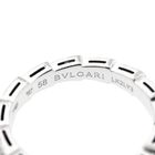 Image 4 of White gold ring with diamonds; 0.14 ct.