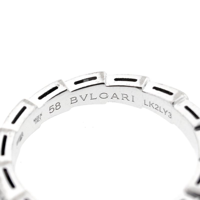 Image 4 of White gold ring with diamonds; 0.14 ct.