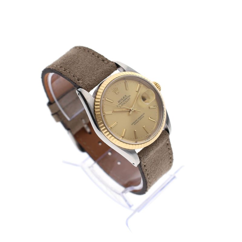 Image 4 of Rolex Datejust 36mm 16233; Automatic Watch in 18k Gold/Stainless Steel