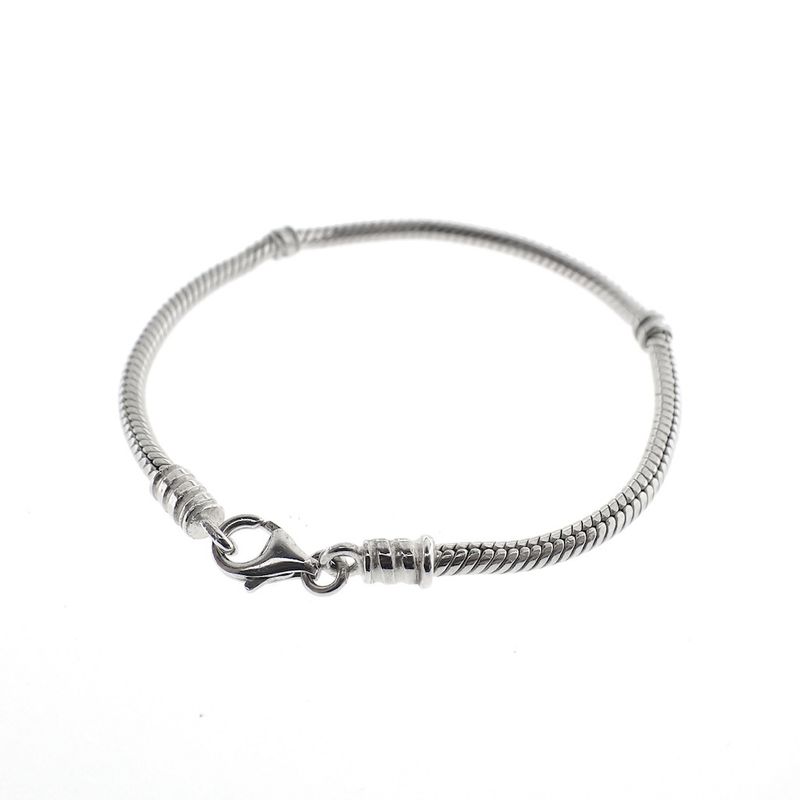Image 1 of Pandora bracelet; Silver; lobster clasp | 19 cm