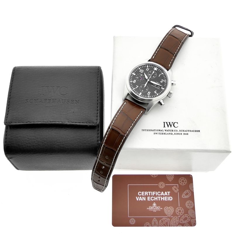 Image 6 of IWC Pilot's Watch; Chronograph men's watch